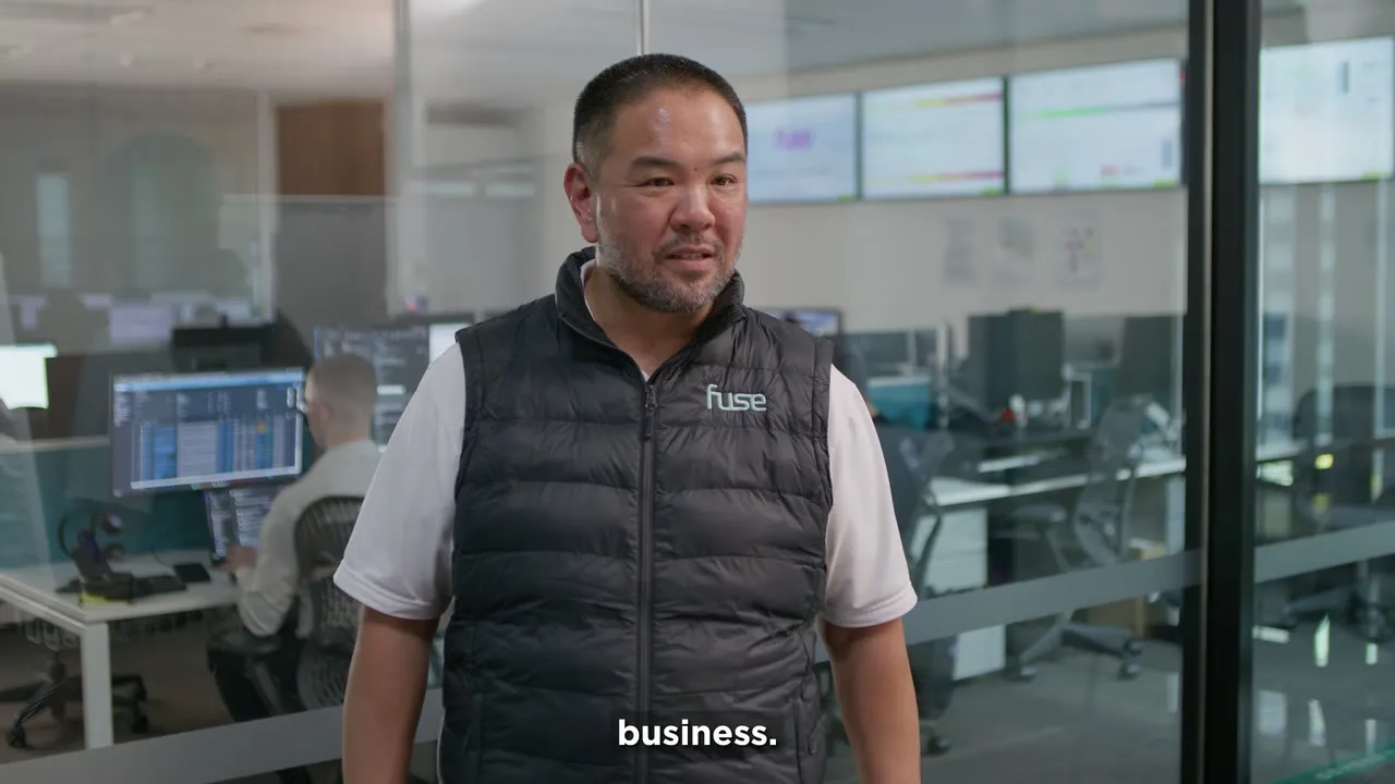 Fuse Technology team at their desks